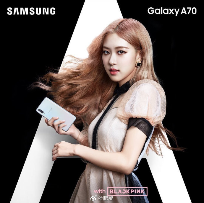 原创不止机海战术,三星请blackpink为galaxy a70/80代言