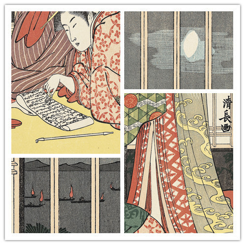 8头身美人·役者絵「 浮世絵顶尖画家-鳥居清長」