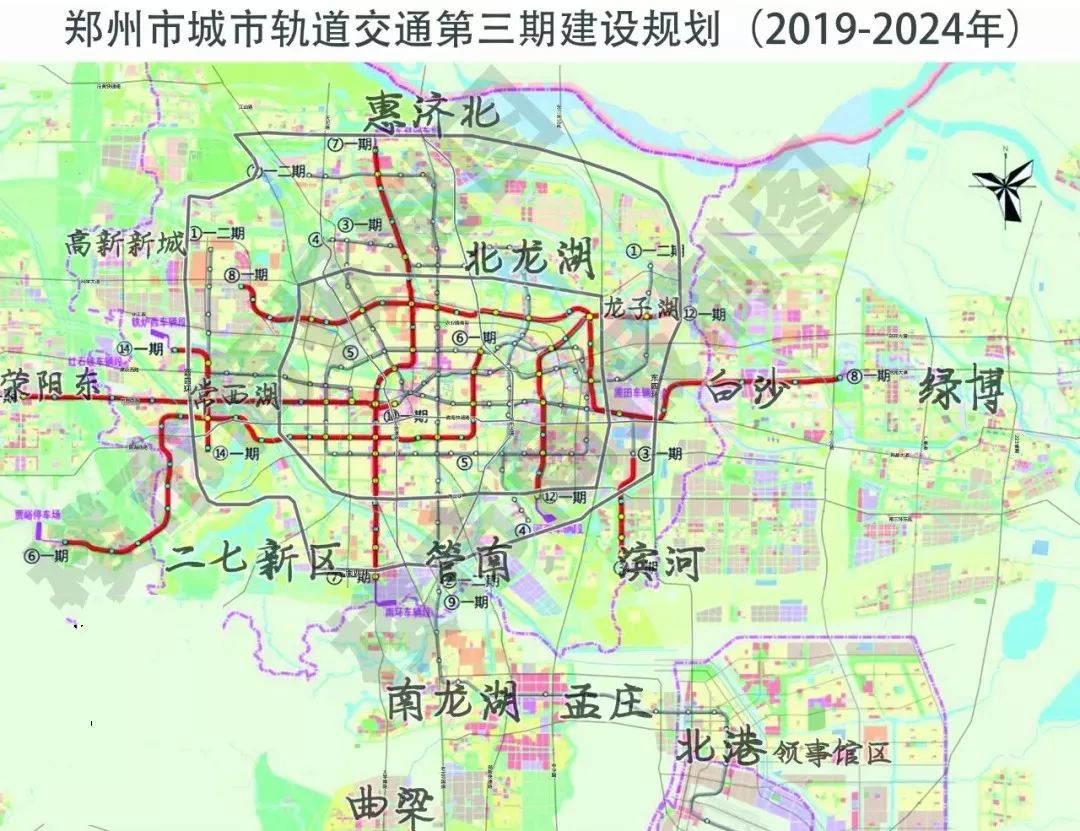 郑州白沙13号地铁规划图片