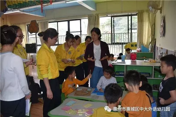 诺亚舟惠州中大外语幼儿园教师自制教玩具展示及评比活动