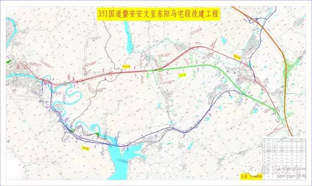 磐安县公路规划图图片