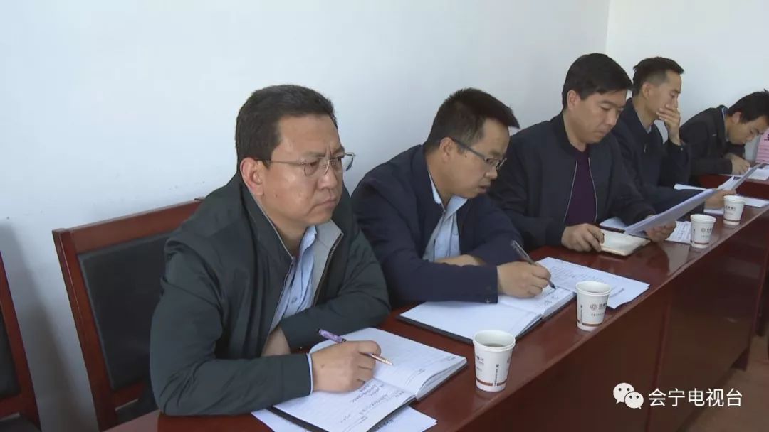 会宁县委书记王科健主持召开安格斯肉牛引进汇报会