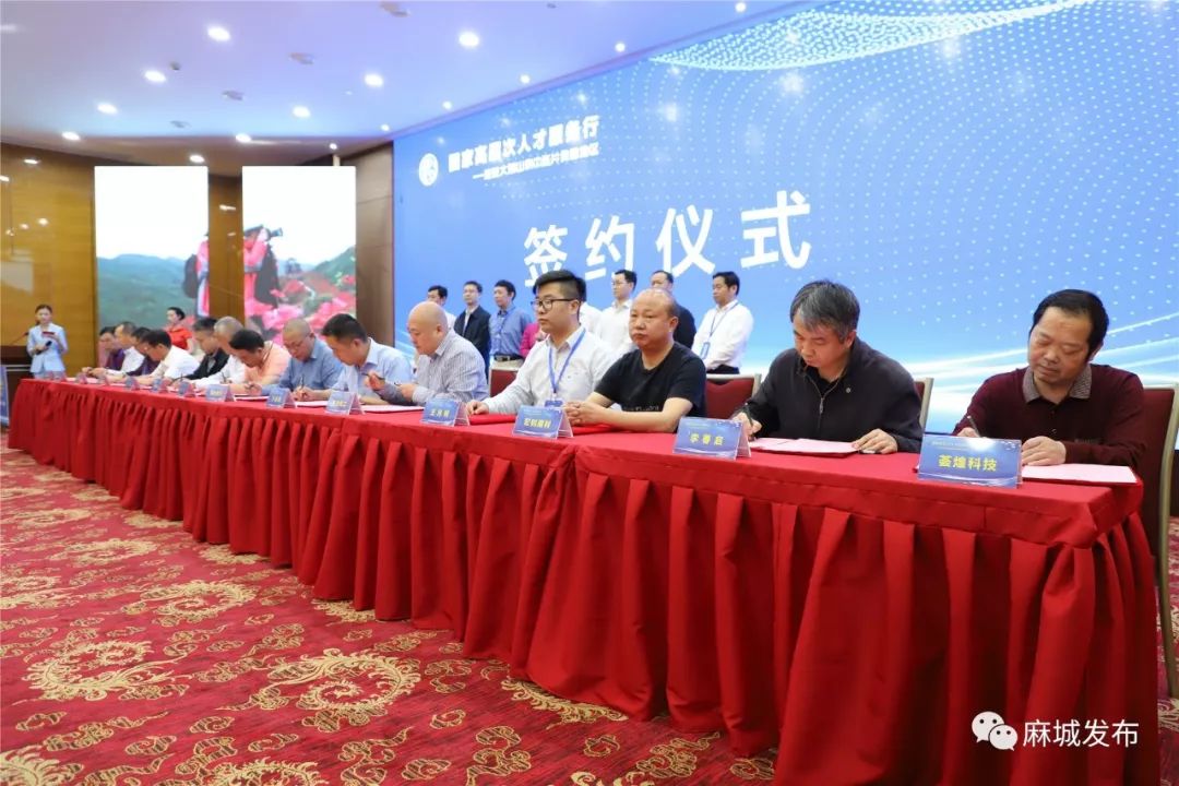 麻城这场高层次人才的聚会很有看头