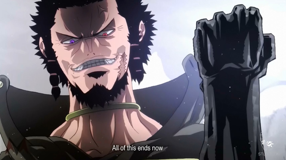 海贼王:海外网友自制视频,索隆vs大蛇,左眼睁后开两招秒大蛇!_黑炭