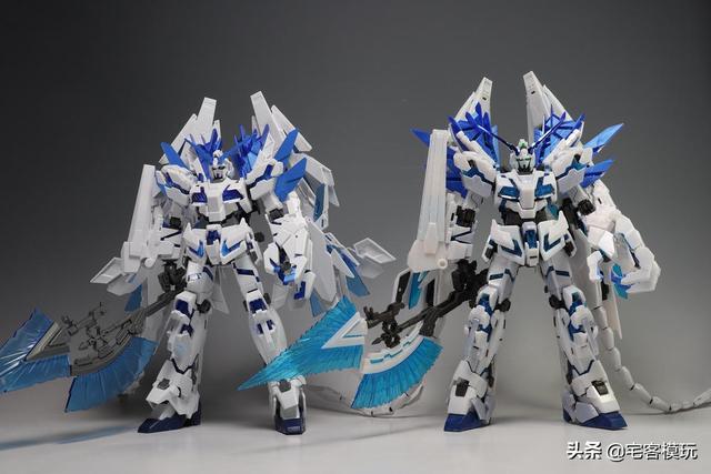 模玩测评转11区系列rg完美独角兽高达