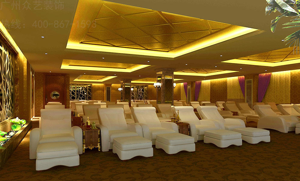 会所内部装修,做有情怀的特色创意设计