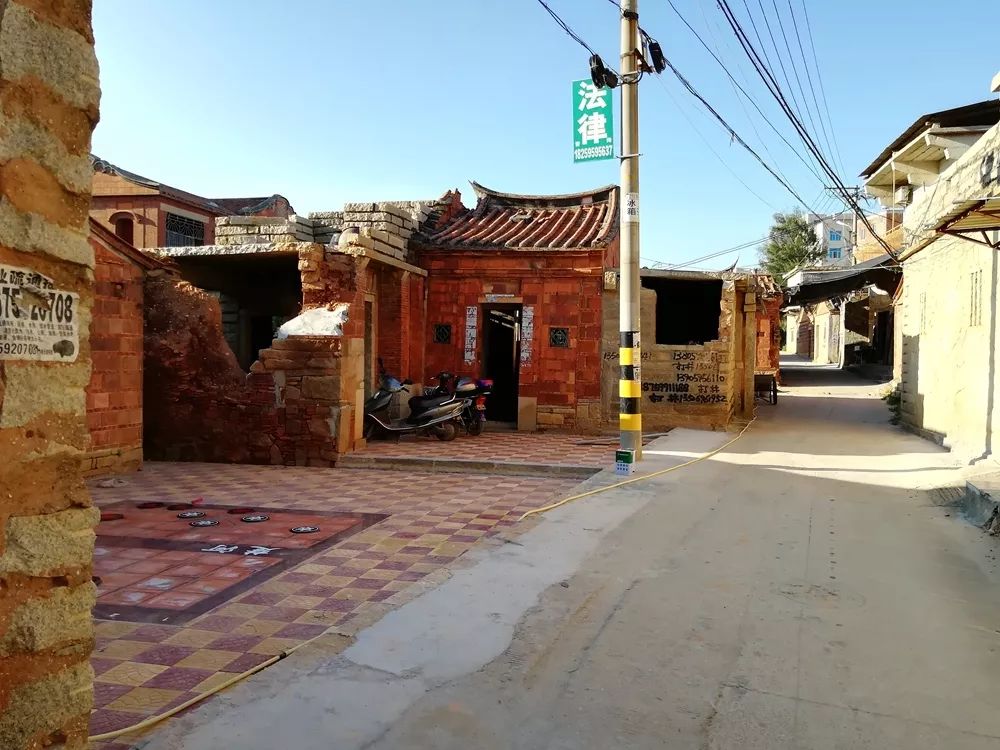 晋江东石潘山村的变化