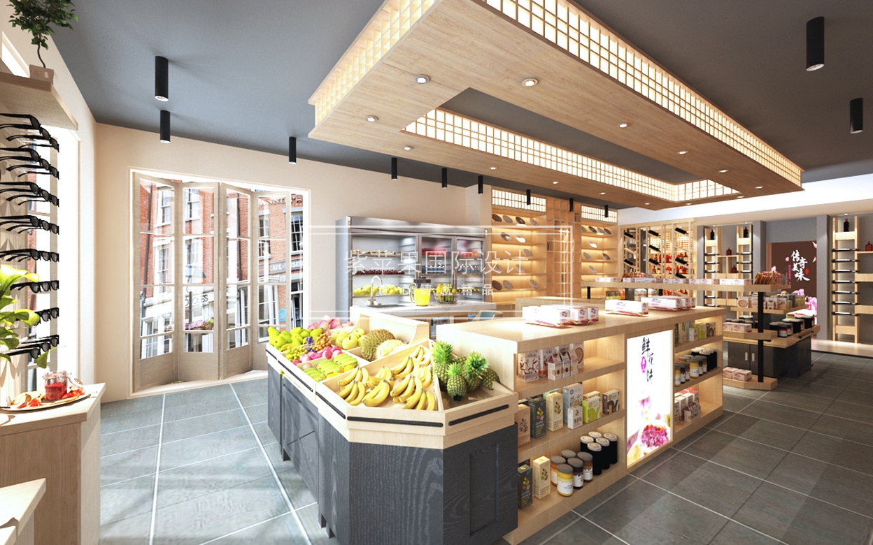 大理双廊超市装修案例_土特产