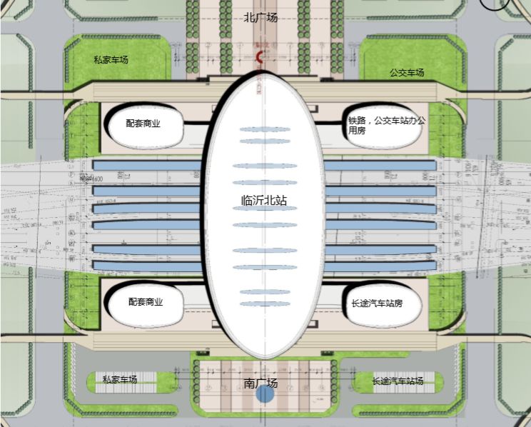 临沂人盼望的高铁站最新航拍大图曝光