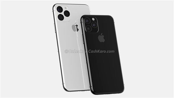 iPhone 11、11 Max最新“浴霸”三摄渲染图：凸起上还有凸起