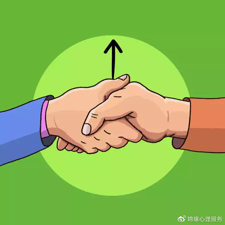 握手姿势能展现你的人格特质