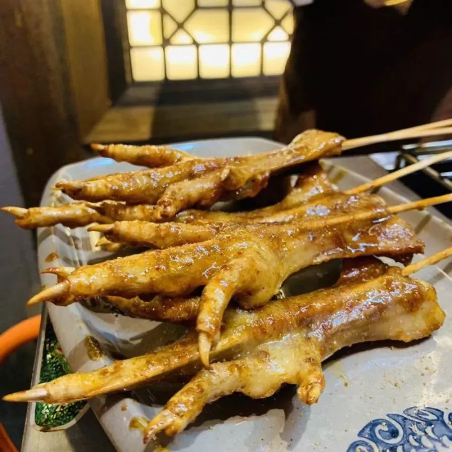 烤鸡脚 来自搜狐网
