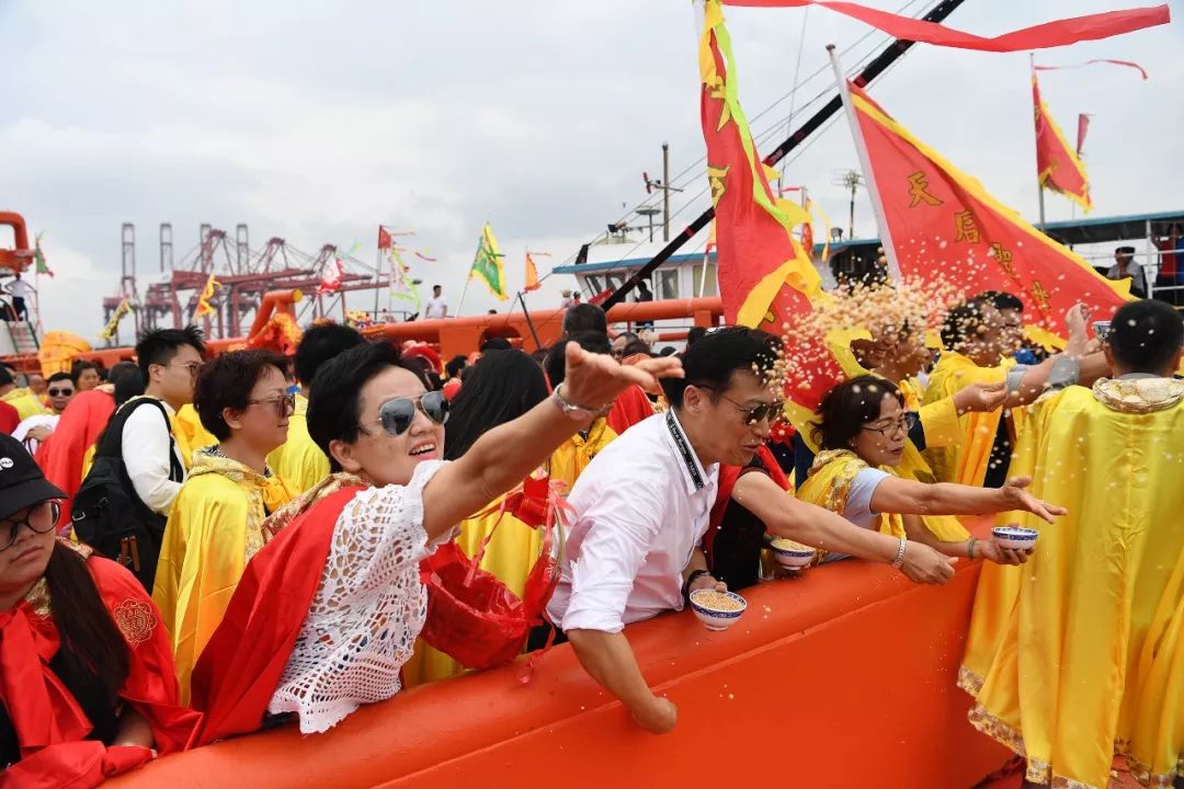 壮观南山辞沙祭妈祖大典再现500多年古风民俗