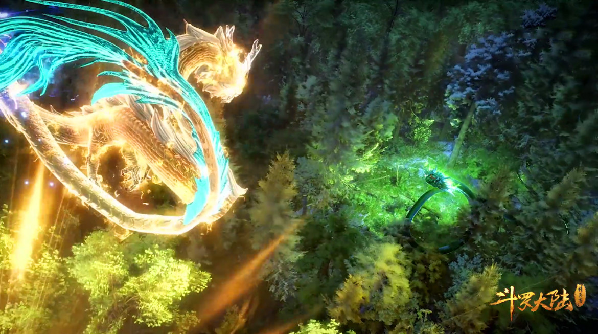 斗罗大陆:唐三躲进冰火两仪眼避难,黄金铁三角不敌蛇皇美杜莎!_柳二龙