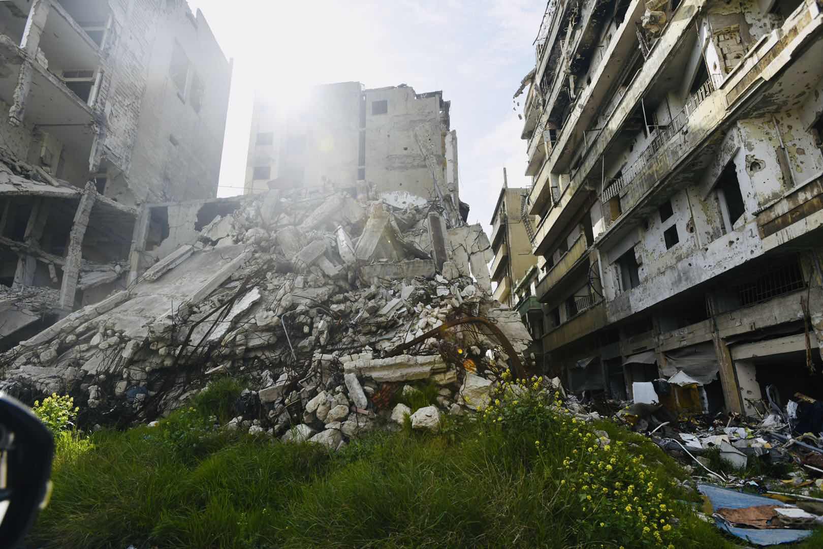 刚刚走出大马士革 战争带来的恐惧感就席卷而来_哈马