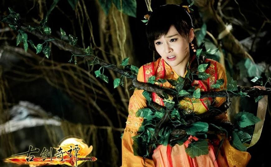 第二个,郑爽,在《古剑奇谭》中饰演襄铃,娇俏可爱可惜的是最后没有和