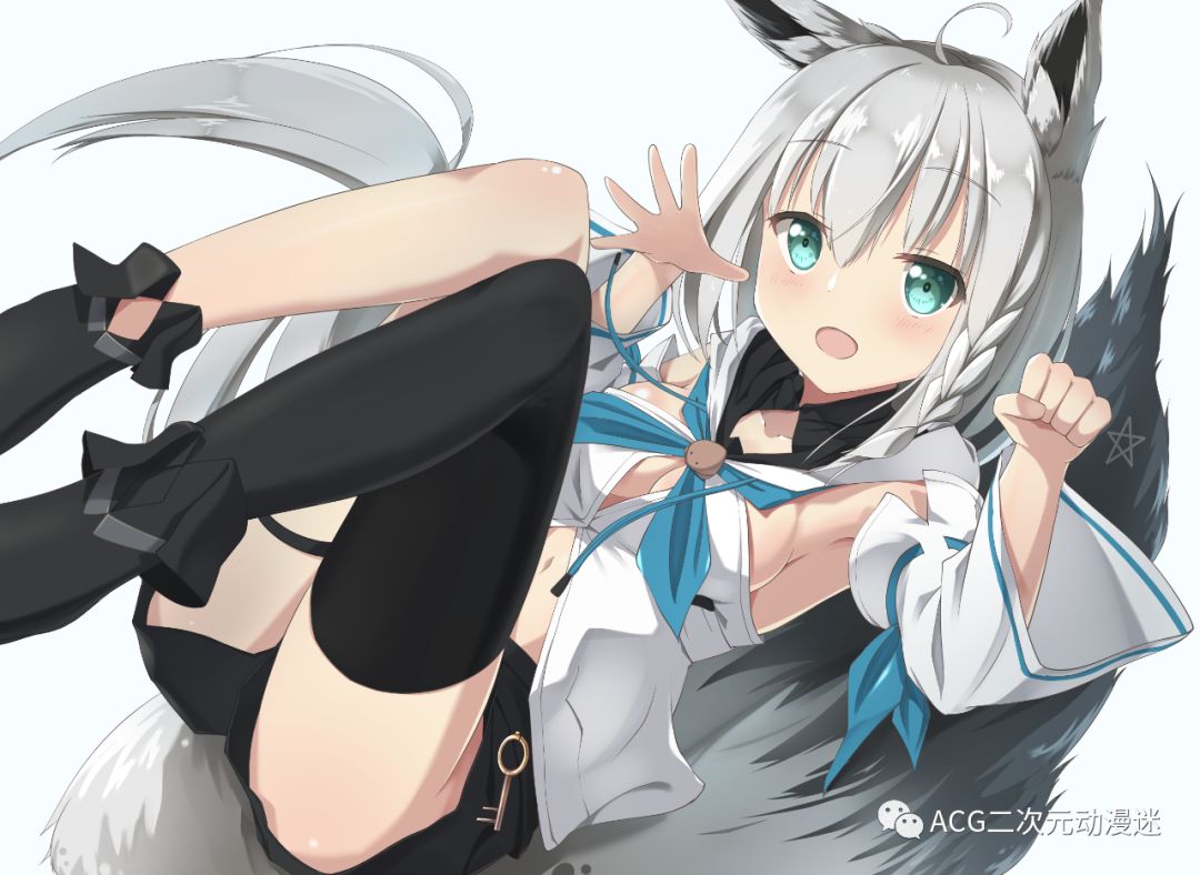 壁纸7878白上吹雪(虚拟youtuber)@463期 - 白上吹雪图片是哪个