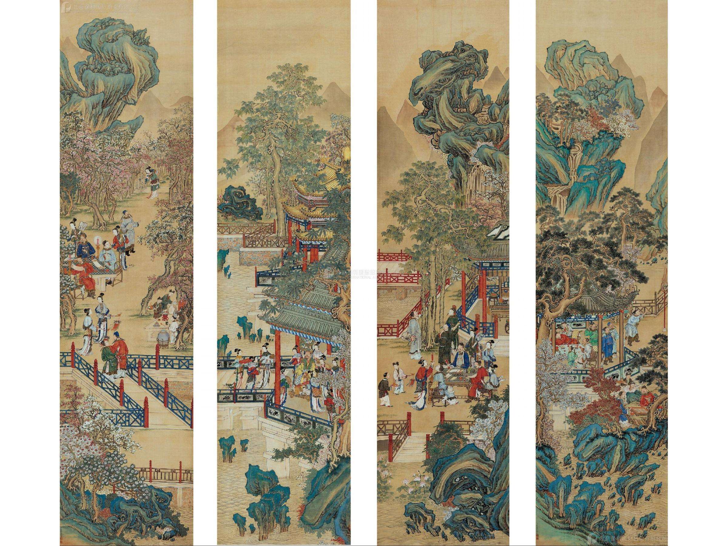 焦秉贞清代宫廷画家