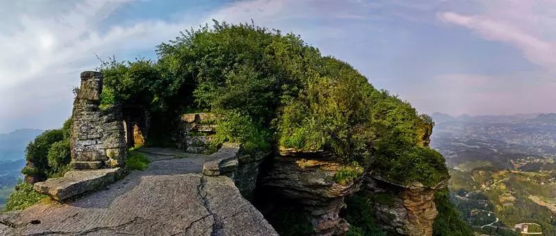 重庆南川龙崖城遗址