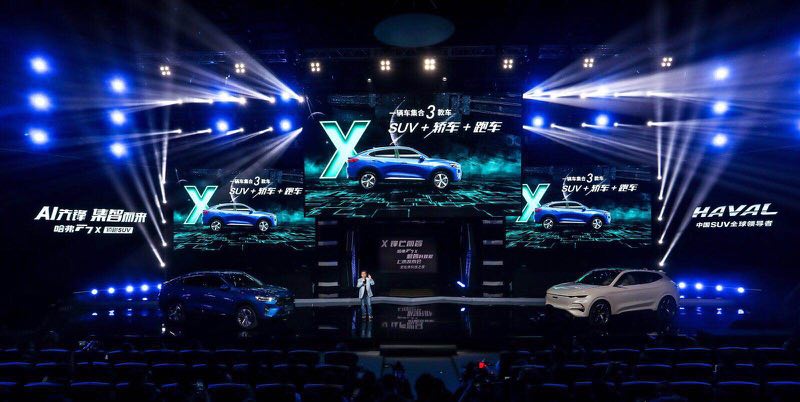 L2级自驾+6.6L油耗 哈弗F7x极智科技版不光玩儿心跳