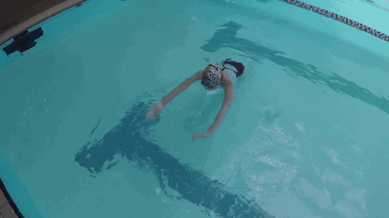 自由泳:滑行与翻滚(视频)