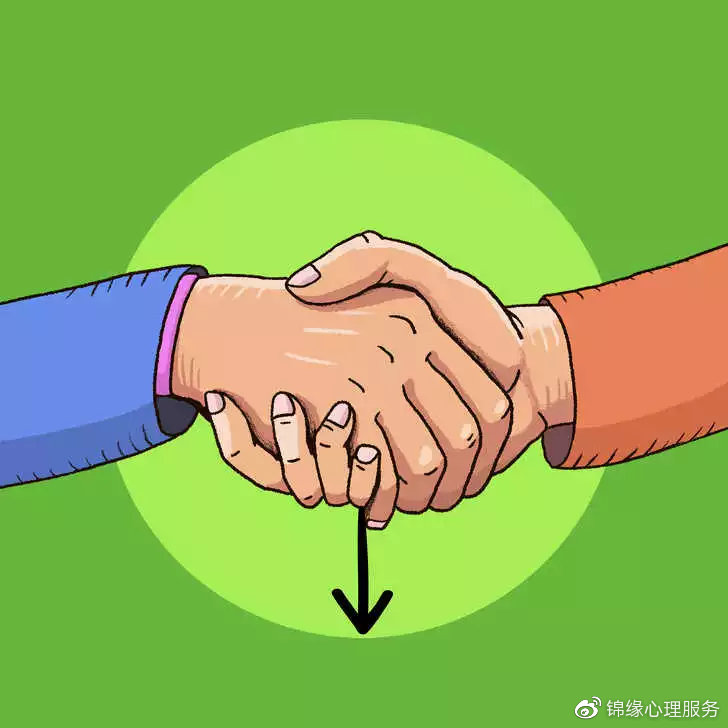 握手姿势能展现你的人格特质