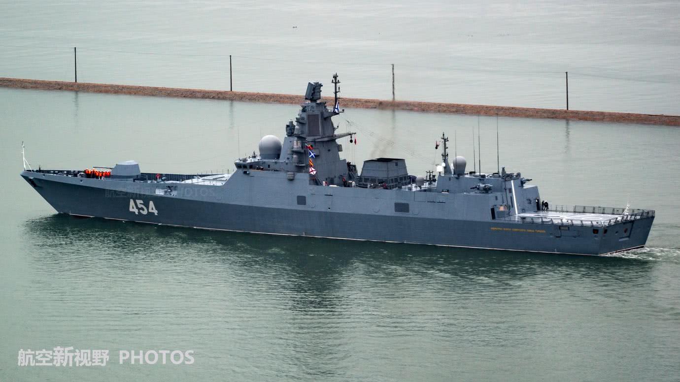 被人低估的俄罗斯海军22350型导弹护卫舰俄式宙斯盾一舰多能