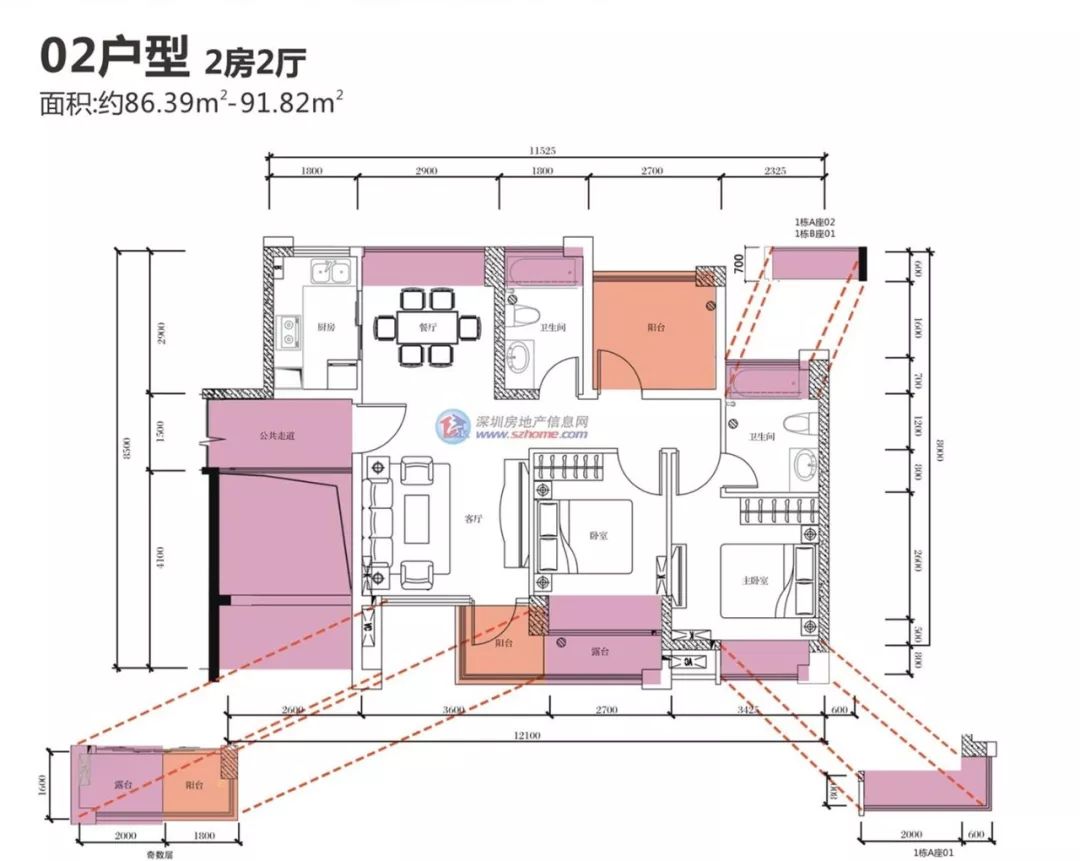 戳圖放大看戶型圖目前,和成嘉業戶型圖還未對外公佈,想來產品設計不會