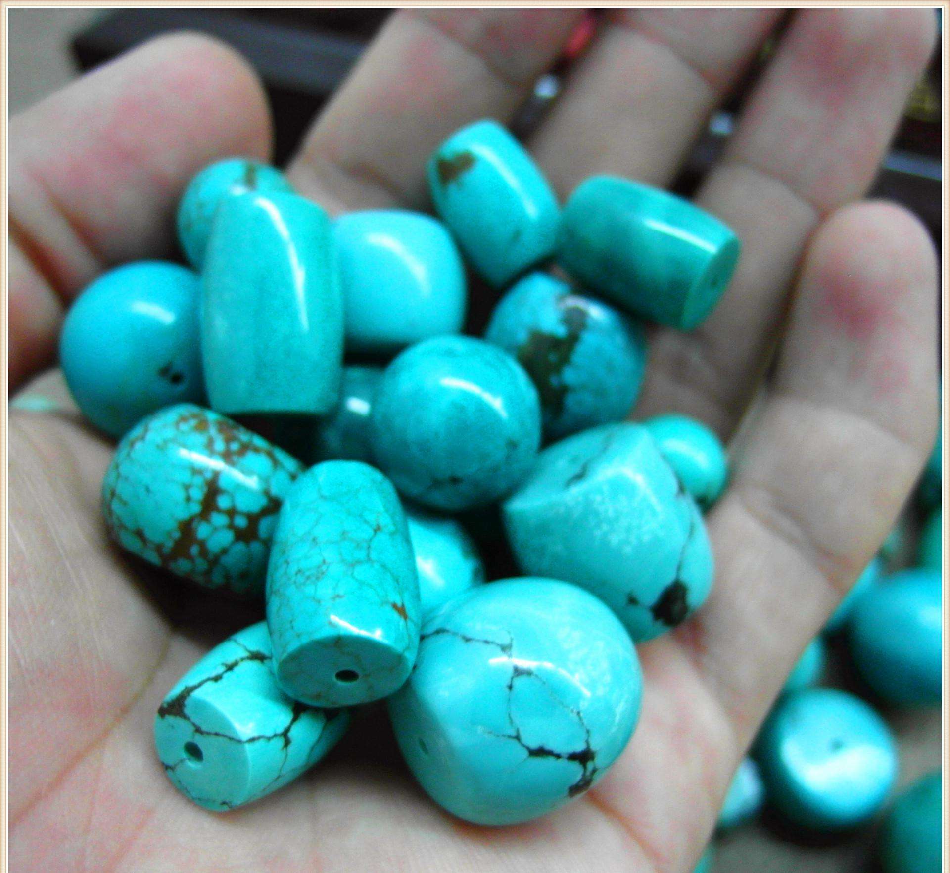 粉压绿松石如何鉴别,来看看老玩家怎么说