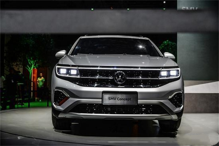 大众新旗舰概念SUV SMV Concept旋风来袭 尺寸比途昂X 还大