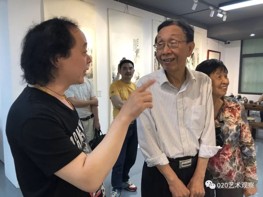 境生象外61郑泽杰国画展在羊城举行陈金章梁世雄出席开幕式