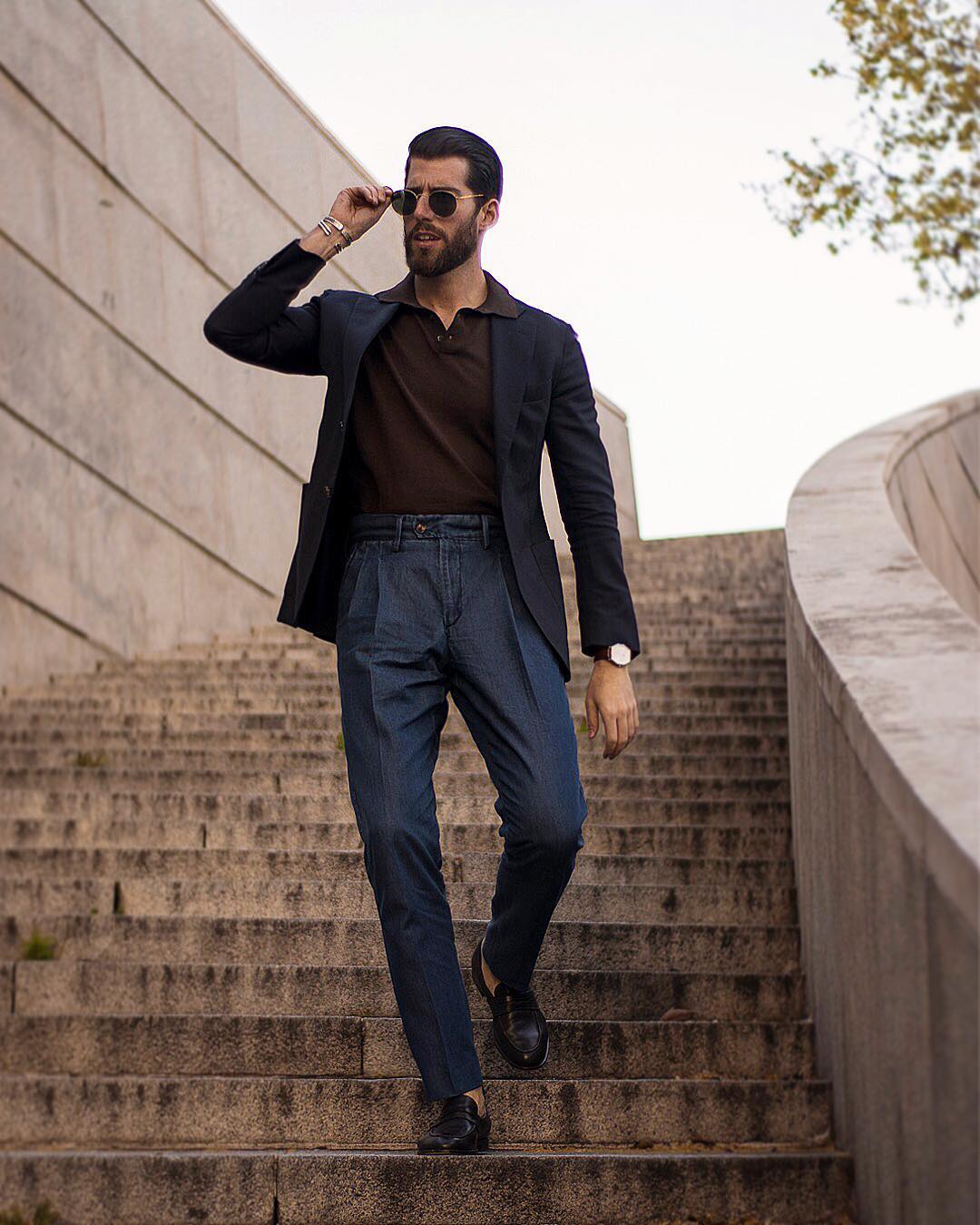 福建西先生西装定制时髦的人都和polo衫打交道