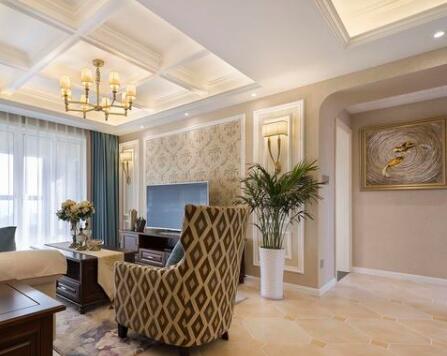 承重能力要求没那么高的吊顶上几乎不会装任何灯具