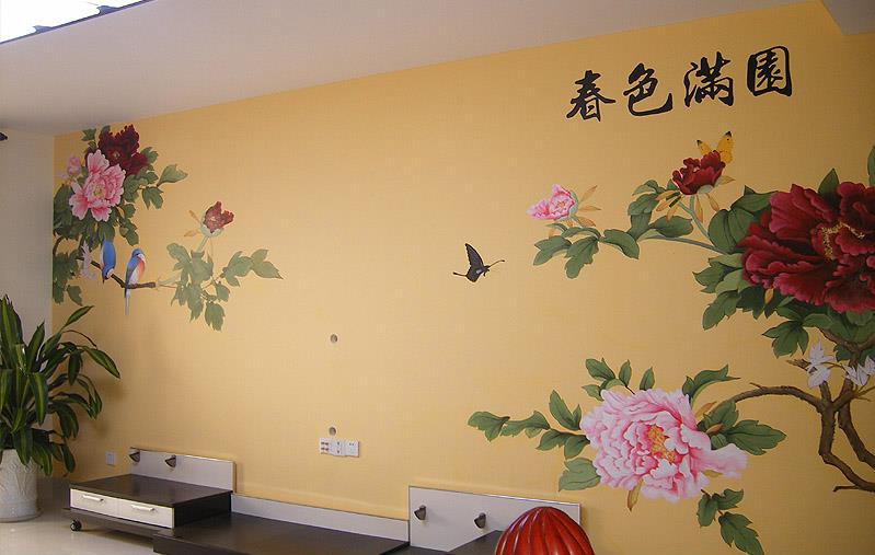 墙体彩绘机值得你围观的项目-广州汉皇_绘画