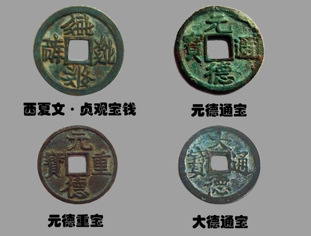 西夏元朝货币发展西夏文钱币元朝供养钱问世