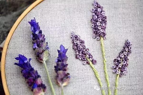 用法国结装饰衣服是一种乐趣,刺绣看起来像散落的彩色珠子.