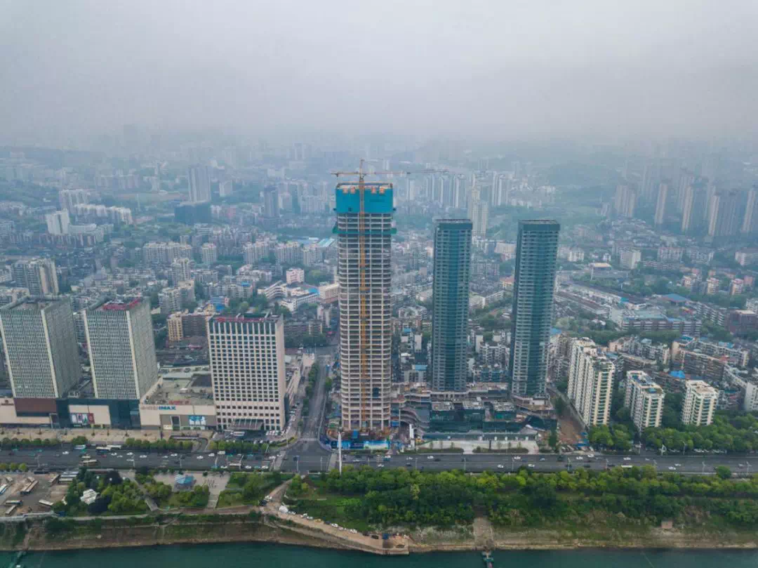 刷新宜昌城市天际线也将成为宜昌市地标建筑建成后成为宜昌市高楼