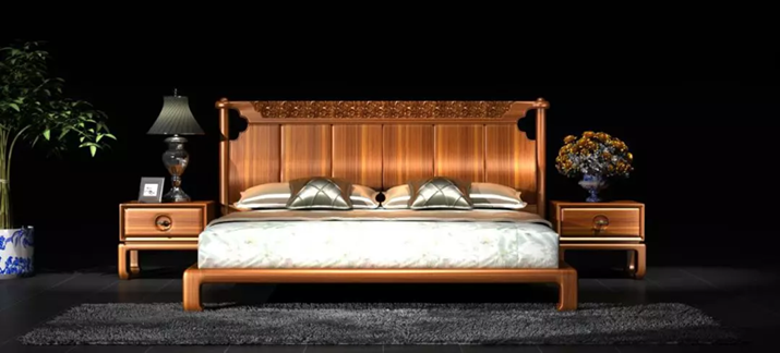 2019青岛国际家具展 | 鹏鹤『木韵东方』,中式典雅与现代简约的完美