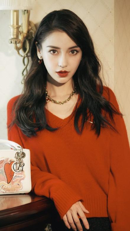 果然颜值高什么风格都能hold住~作为angelababy的