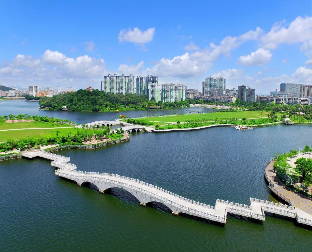打卡阳江最美公园绿色客厅再造城市胜景