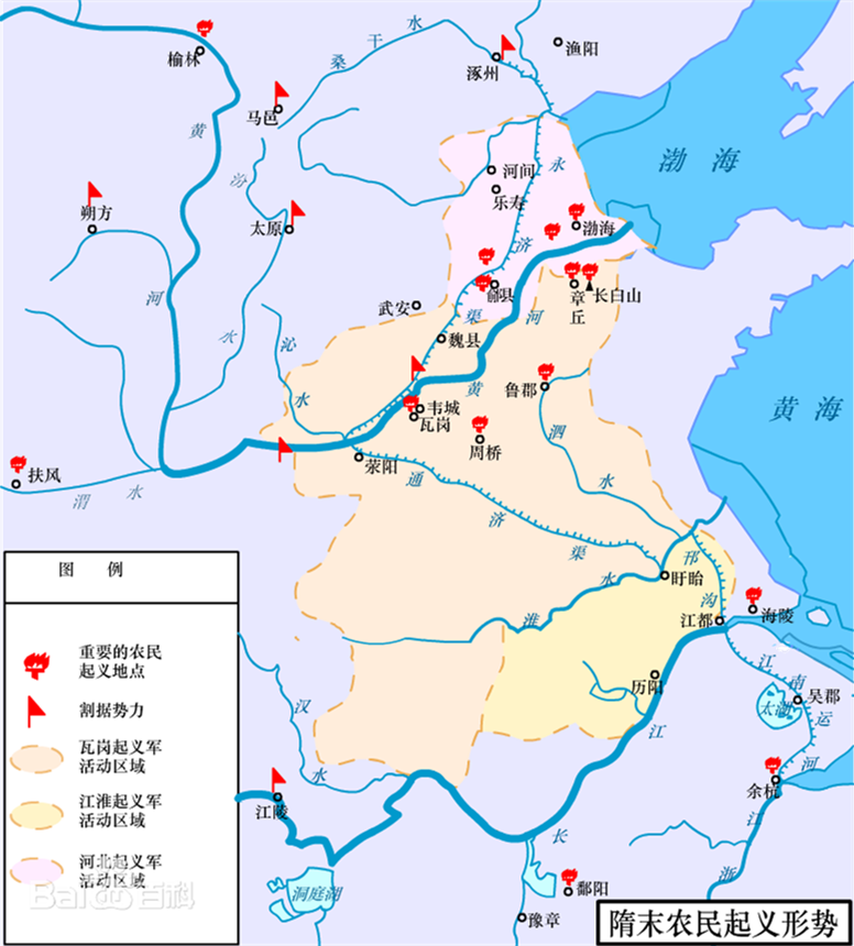 原創如果楊廣不移駕揚州隋朝還會二世而亡嗎