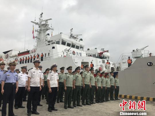 中国海警2019年海洋伏季休渔执法行动在广州启动