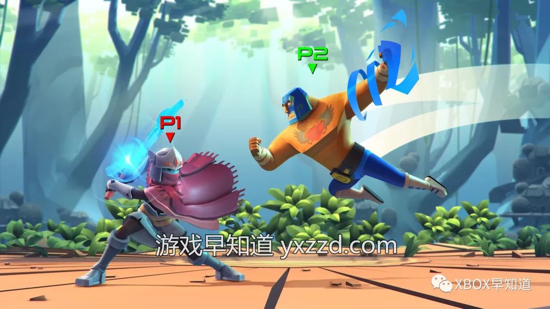 卡通风3d乱斗游戏《大乱斗 brawlout》免费demo正式上架 支持线上线下