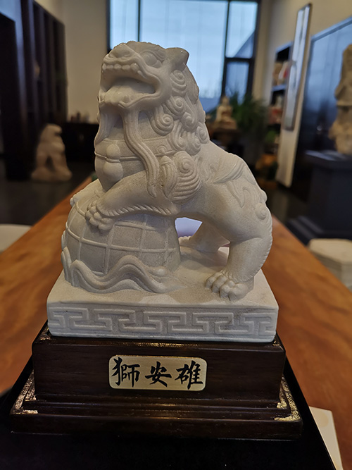 "雄安狮"亮相首届"雄安·雄州文化艺术节"_石狮