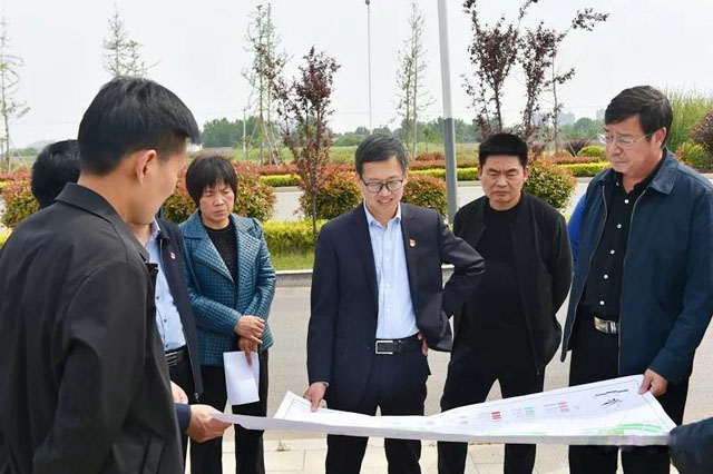 邓州市湍北高中建设有了新消息2020年9月投入使用