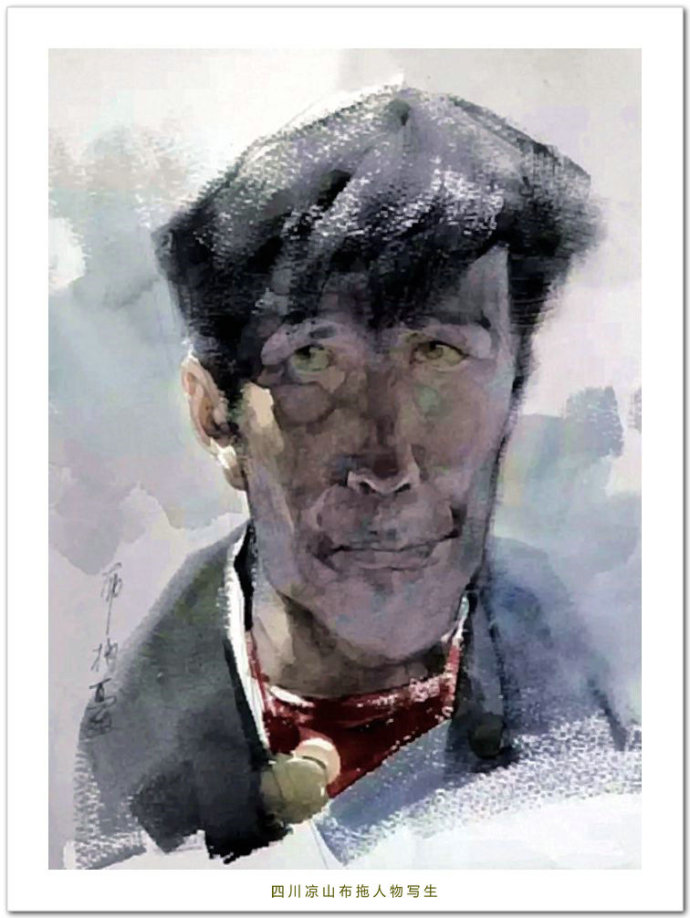 悠扬之美 -- 中国画家刘永健水彩人物画作品赏析