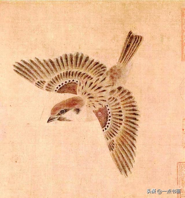 北宋 崔白《寒雀图卷》欣赏_花鸟画