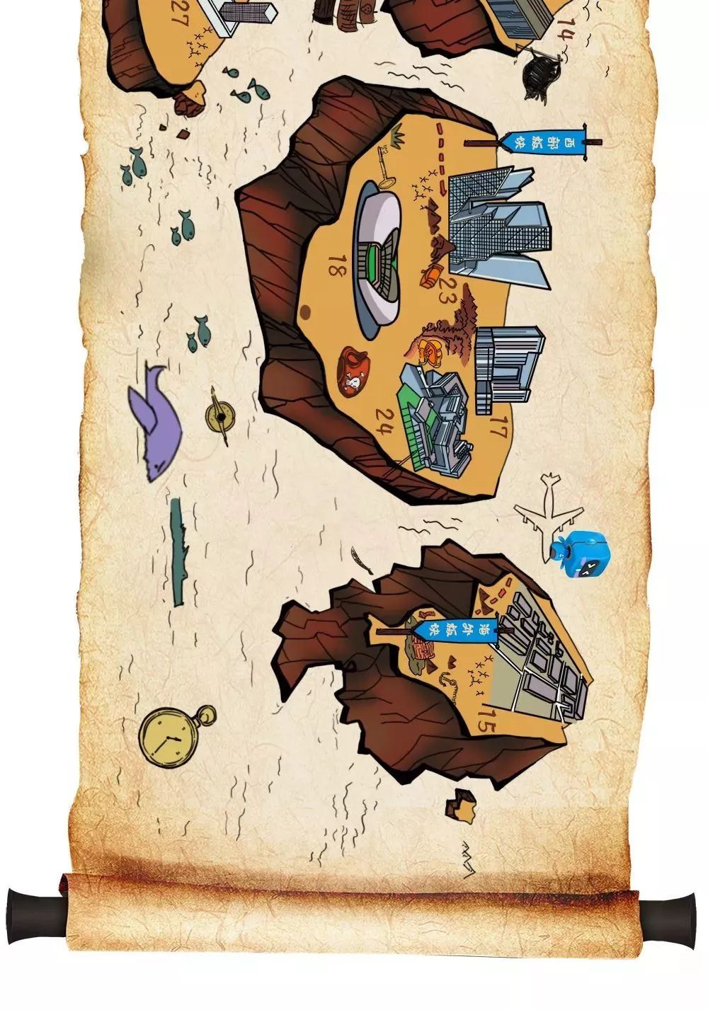 【壹起飞】蓝宝发现"七大王国"藏宝图?神秘宝藏就藏在.