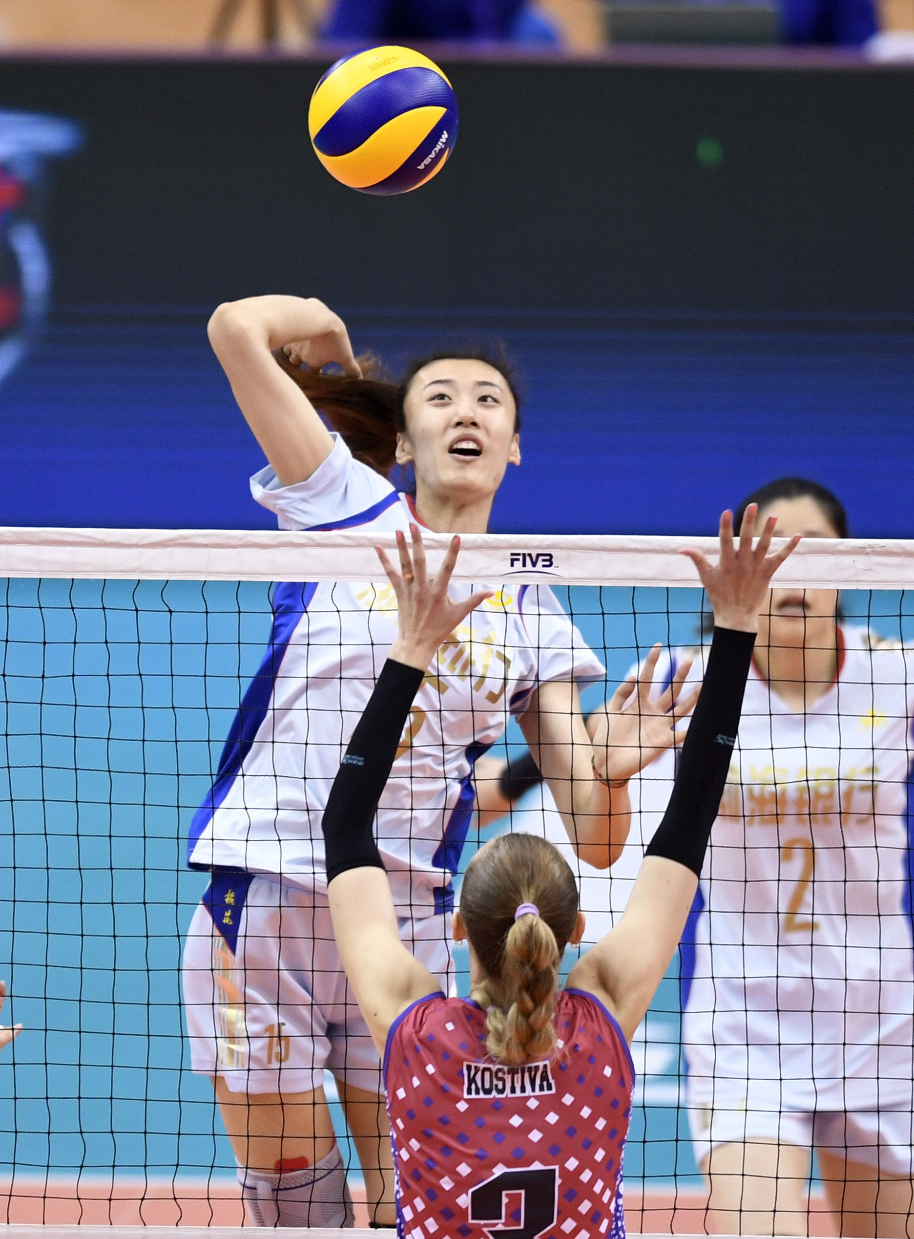 排球亚俱杯天津渤海银行胜哈萨克斯坦阿勒泰