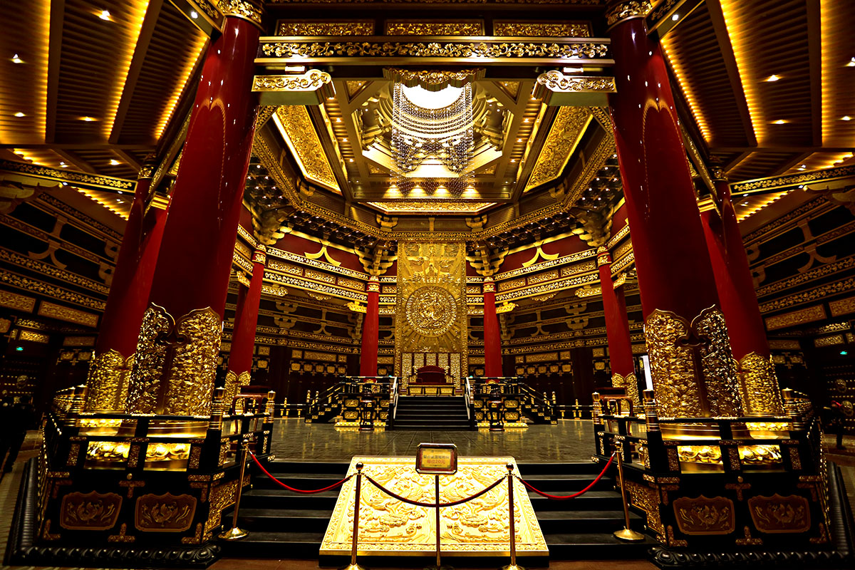 定鼎门应天门天堂明堂等都是洛阳大遗址保护工程的明珠